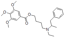 CAS#: 67293-31-6, 3,4,5-Trimethoxybenzoic Acid 4-[Ethyl(alpha-Methylphenethyl)Amino]Butyl Ester