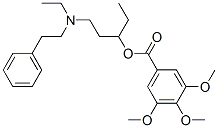 CAS#: 67293-45-2, 3,4,5-Trimethoxybenzoic Acid 1-Ethyl-3-[Ethyl(Phenethyl)Amino]Propyl Ester