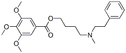 CAS#: 67293-53-2, 3,4,5-Trimethoxybenzoic Acid 4-(N-Methyl-N-Phenethylamino)Butyl Ester