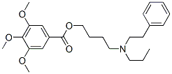 CAS 登录号：67293-54-3， 3,4,5-三甲氧基苯甲酸 4-(N-苯乙基-N-丙基氨基)丁酯