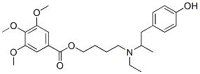 CAS#: 67293-61-2, 4-[2-[N-Ethyl-N-[4-(3,4,5-Trimethoxybenzoyloxy)Butyl]Amino]Propyl]Phenol