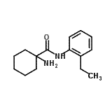 CAS 登录号：672961-53-4， 1-氨基-N-(2-乙基苯基)环己烷甲酰胺