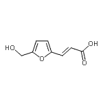 CAS#: 67310-57-0, (2E)-3-[5-(Hydroxymethyl)-2-furyl]acrylic acid
