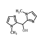 CAS#: 67319-03-3, Bis(1-methyl-1H-imidazol-2-yl)methanol