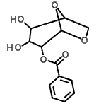 CAS#: 67337-01-3, 2,3-Dihydroxy-6,8-dioxabicyclo[3.2.1]oct-4-yl benzoate