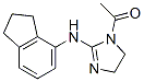 CAS 登录号：67356-94-9， 1-乙酰基-N-(2,3-二氢-1H-茚-4-基)-4,5-二氢-1H-咪唑-2-胺