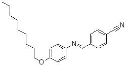 CAS#: 67363-89-7, 4-[[[4-(Nonyloxy)Phenyl]Imino]Methyl]-Benzonitrile