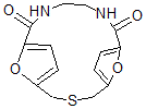 CAS#: 67364-52-7, 18,19-Dioxa-3-Thia-10,13-Diazatricyclo[13.2.1.15,8]Nonadeca-5,7,15,17(1)-Tetrene-9,14-Dione