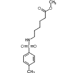 CAS#: 67370-67-6, Methyl 6-{[(4-methylphenyl)sulfonyl]amino}hexanoate