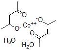 CAS 登录号：67378-21-6， 二(2,4-戊烷二酮)-钴二水合物