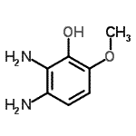 CAS#: 67394-74-5, 2,3-Diamino-6-methoxyphenol