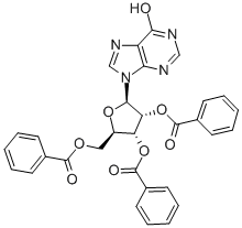 CAS 登录号：6741-88-4， 2',3',5'-三-O-苯甲酰基肌苷