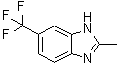 CAS 登录号：6742-82-1， 2-甲基-6-(三氟甲基)-1H-苯并咪唑