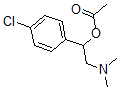 CAS 登录号：67428-90-4， beta-乙酰氧基-4-氯-N,N-二甲基苯乙胺