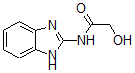 CAS 登录号：67458-19-9， N-1H-苯并[d]咪唑-2-基-2-羟基-乙酰胺