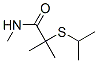 CAS 登录号：67465-95-6， N,2-二甲基-2-(异丙基硫代)丙酰胺