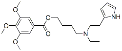 CAS#: 67466-27-7, 3,4,5-Trimethoxybenzoic Acid 4-[N-Ethyl-N-[2-(1H-Pyrrol-2-Yl)Ethyl]Amino]Butyl Ester