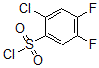 CAS 登录号：67475-58-5， 2-氯-4,5-二氟苯磺酰氯