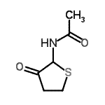 CAS#: 674786-06-2, N-(3-Oxotetrahydro-2-thiophenyl)acetamide