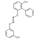 CAS#: 67503-46-2, 6-{[(E)-(3-Hydroxyphenoxy)diazenyl]oxy}-2-biphenylol