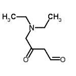 CAS 登录号：675103-37-4， 4-(二乙基氨基)-3-氧代丁醛