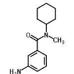 CAS#: 675112-76-2, 3-Amino-N-cyclohexyl-N-methylbenzamide