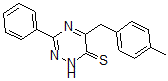 CAS#: 675124-24-0, 5-[(4-Methylphenyl)Methyl]-3-Phenyl-1,2,4-Triazine-6(1H)-Thione