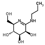 CAS#: 675130-11-7, (2R,3R,4S,5R,6Z)-2-(Hydroxymethyl)-6-(propylimino)-3,4,5-piperidinetriol