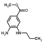 CAS#: 675138-83-7, Methyl 4-amino-3-(propylamino)benzoate