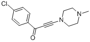 CAS#: 67543-09-3, 1-(4-Chlorophenyl)-3-(4-Methyl-1-Piperazinyl)-2-Propyn-1-One