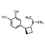 CAS#: 67557-52-2, 4-[(1S,2R)-2-(Dimethylamino)cyclobutyl]-1,2-benzenediol