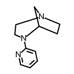 CAS 登录号：675589-84-1， 4-(2-吡啶基)-1,4-二氮杂双环[3.2.1]辛烷