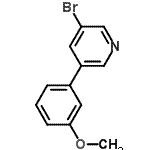 CAS#: 675590-10-0, 3-Bromo-5-(3-methoxyphenyl)pyridine