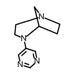 CAS#: 675590-88-2, 4-(5-Pyrimidinyl)-1,4-diazabicyclo[3.2.1]octane