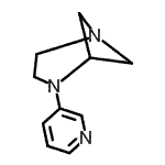 CAS 登录号：675591-23-8， 4-(3-吡啶基)-1,4-二氮杂双环[3.1.1]庚烷