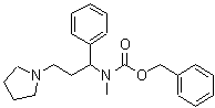 CAS#: 675602-83-2, Benzyl methyl[1-phenyl-3-(1-pyrrolidinyl)propyl]carbamate