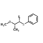 CAS#: 675958-05-1, {[(1R,2S)-1-Fluoro-2-methoxypropyl]sulfanyl}benzene