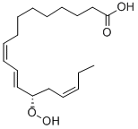 CAS 登录号：67597-26-6， 13(S)-氢过氧基-(9Z,11E,15Z)-十八碳三烯酸