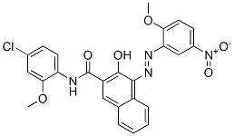 CAS#: 67599-17-1, N-(4-Chloro-2-Methoxyphenyl)-3-Hydroxy-4-[(2-Methoxy-5-Nitrophenyl)Azo]Naphthalene-2-Carboxamide