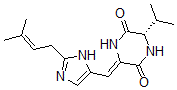 CAS#: 67603-38-7, (6S)-3-[(Z)-[2-(3-Methyl-2-Butenyl)-1H-Imidazol-4-Yl]Methylene]-6alpha-(1-Methylethyl)Piperazine-2,5-Dione