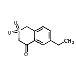 CAS#: 676133-50-9, 6-Ethyl-1H-isothiochromen-4(3H)-one 2,2-dioxide