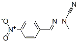 CAS#: 67616-66-4, N'-Methyl-N'-cyano-(p-nitro)-benzaldehyde hydrazone