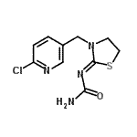 CAS#: 676228-91-4, 1-{(2Z)-3-[(6-Chloro-3-pyridinyl)methyl]-1,3-thiazolidin-2-ylidene}urea