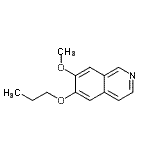 CAS#: 67625-65-4, 7-Methoxy-6-propoxyisoquinoline