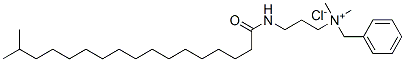 CAS 登录号：67633-59-4， 苄基二甲基[3-[(1-氧代异十八烷基)氨基]丙基]氯化铵