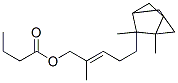CAS#: 67633-99-2, 5-(2,3-Dimethyltricyclo[2.2.1.02,6]Hept-3-Yl)-2-Methylpent-2-Enyl Butyrate