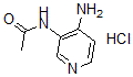 CAS 登录号：676464-96-3， N-(4-氨基-3-吡啶基)-乙酰胺盐酸盐(1:1)