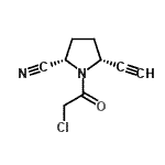 CAS#: 676559-69-6, (2S,5R)-1-(Chloroacetyl)-5-ethynyl-2-pyrrolidinecarbonitrile