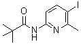 CAS#: 676588-16-2, N-(5-Iodo-6-methyl-2-pyridinyl)-2,2-dimethylpropanamide