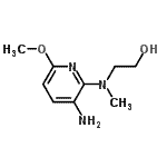CAS#: 676609-30-6, 2-[(3-Amino-6-methoxy-2-pyridinyl)(methyl)amino]ethanol